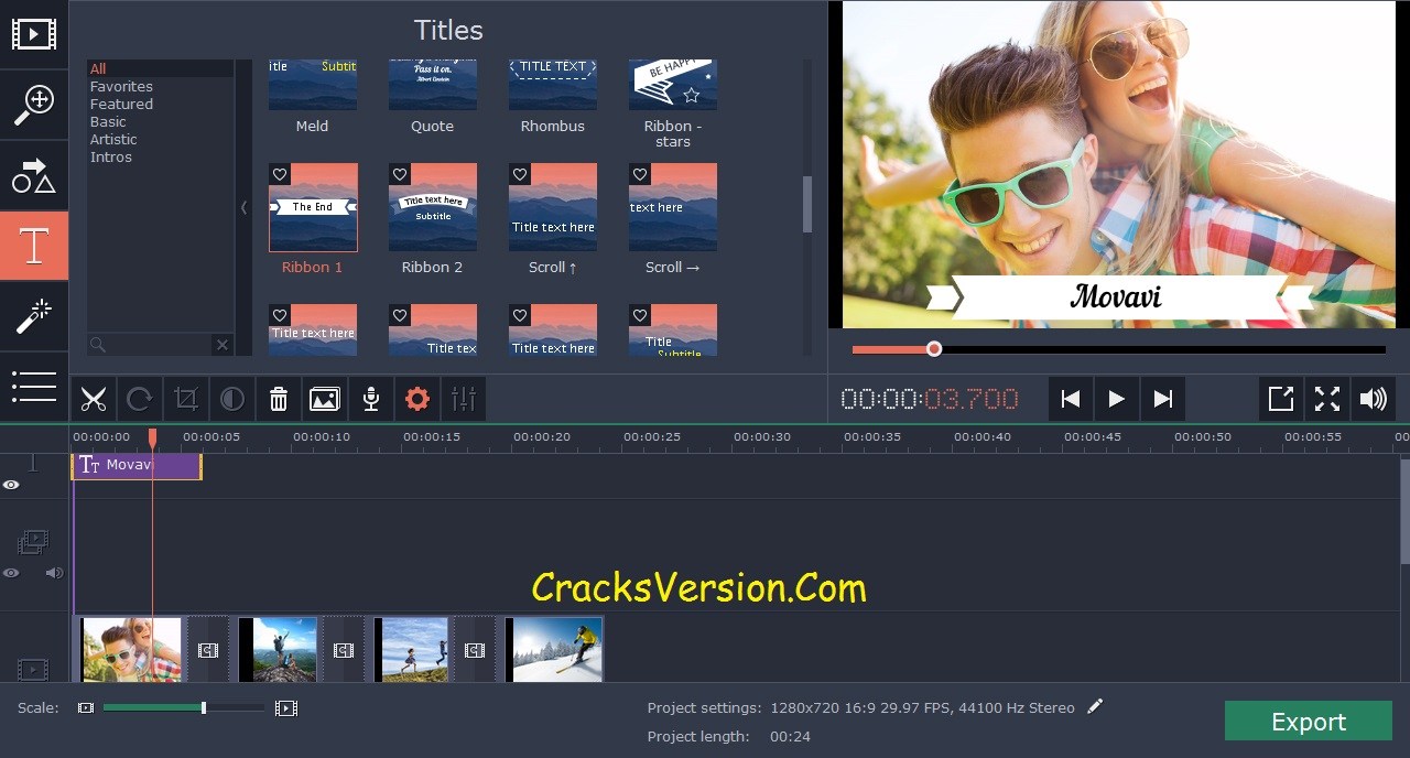 movavi video editor download crack